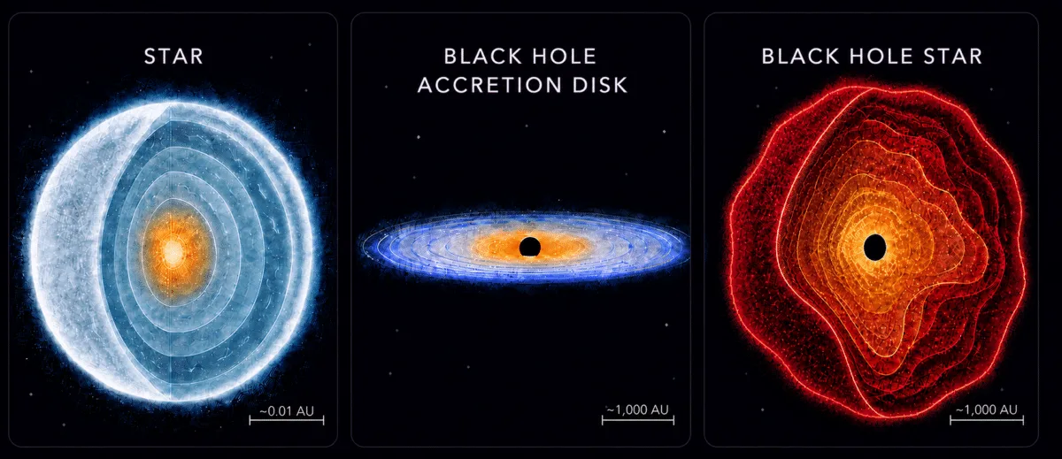 太陽系サイズの明るさ1000億倍…“ブラックホール星”とは何か
