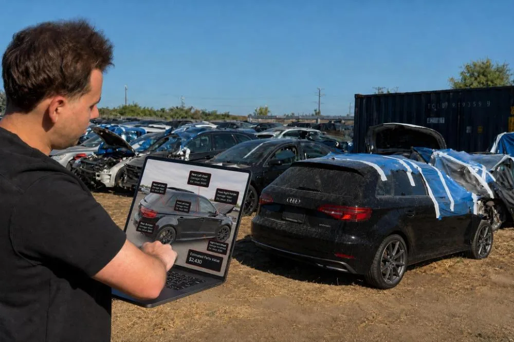 廃車1台から「見える価値」を引き出す AIが変える中古部品ビジネスの舞台裏